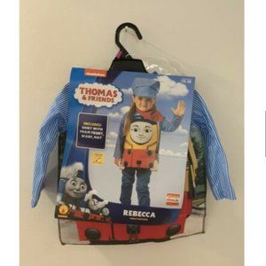 NWT Thomas & Friends Rebecca Shirt Costume 3T-4T